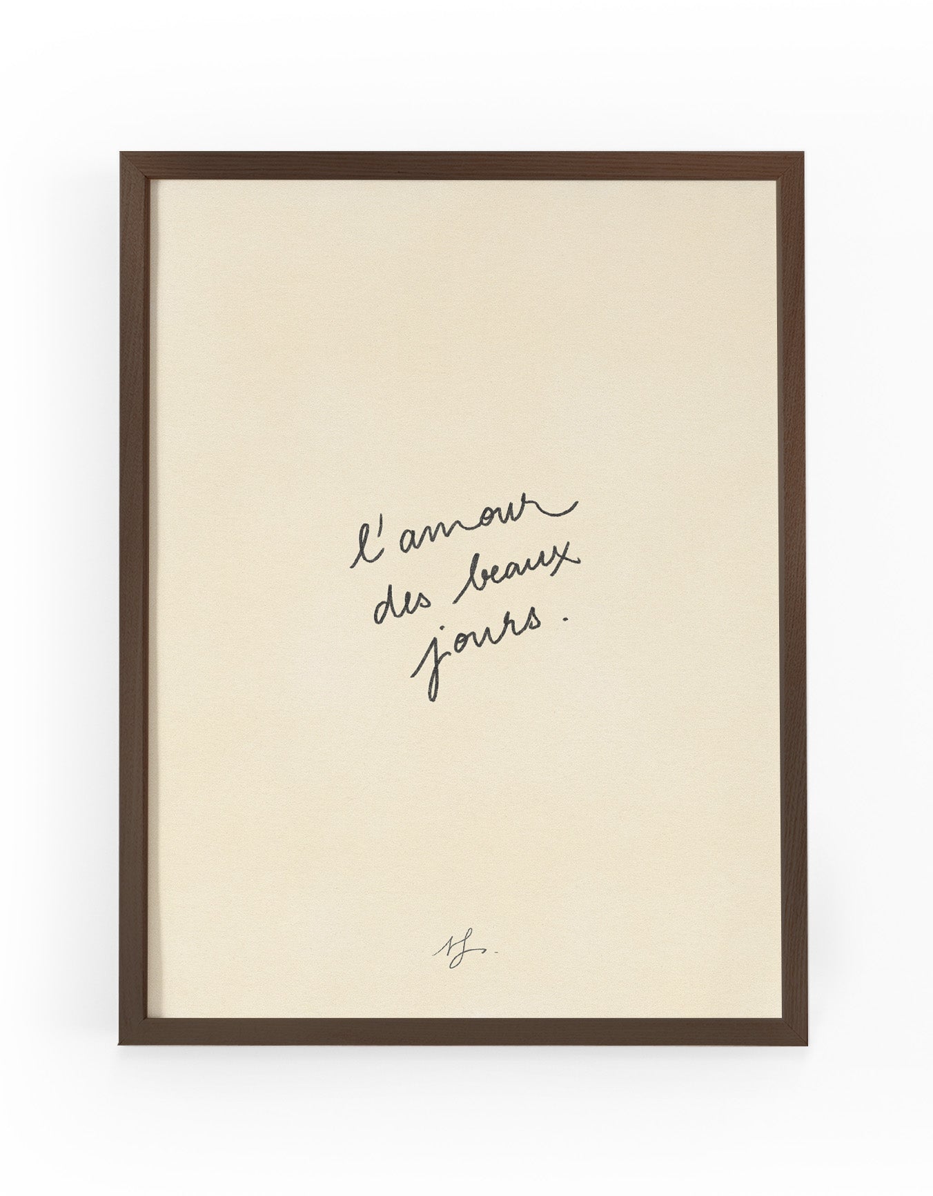 L’Amour Des Beaux Jours