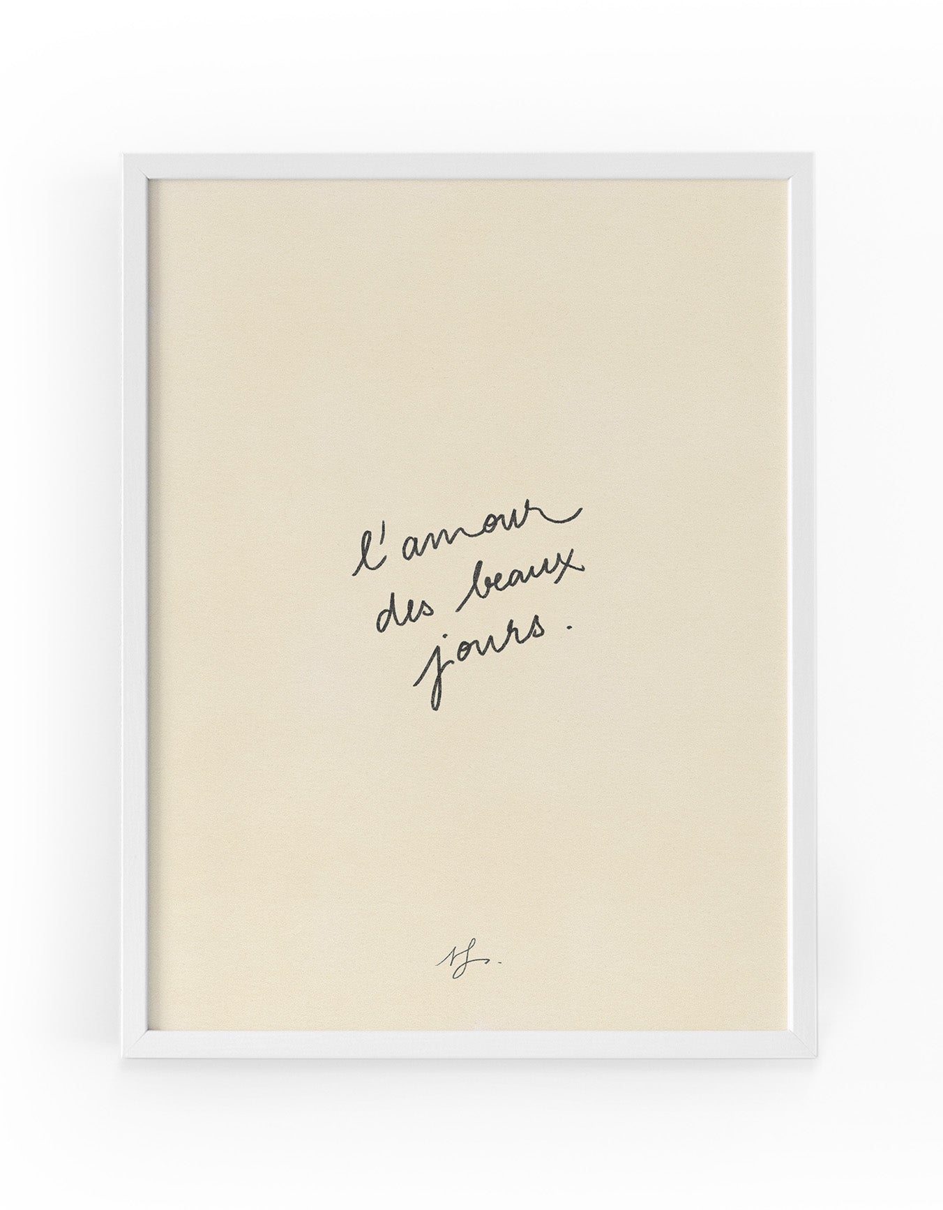 L’Amour Des Beaux Jours