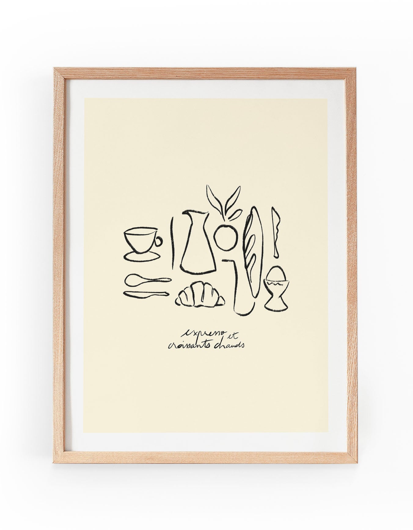 Espresso and Hot Croissants