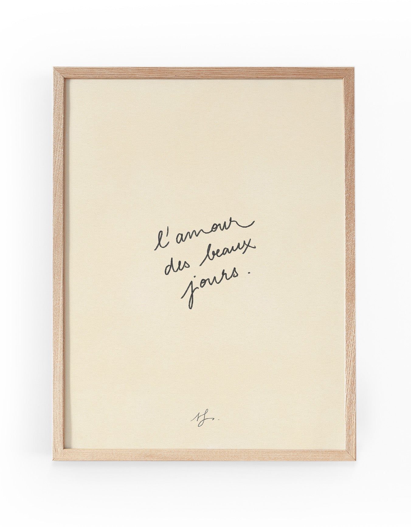 L’Amour Des Beaux Jours