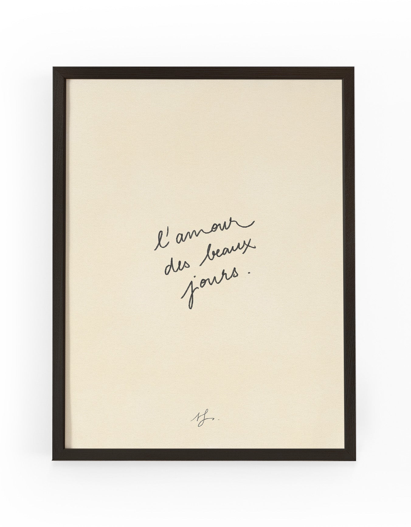 L’Amour Des Beaux Jours