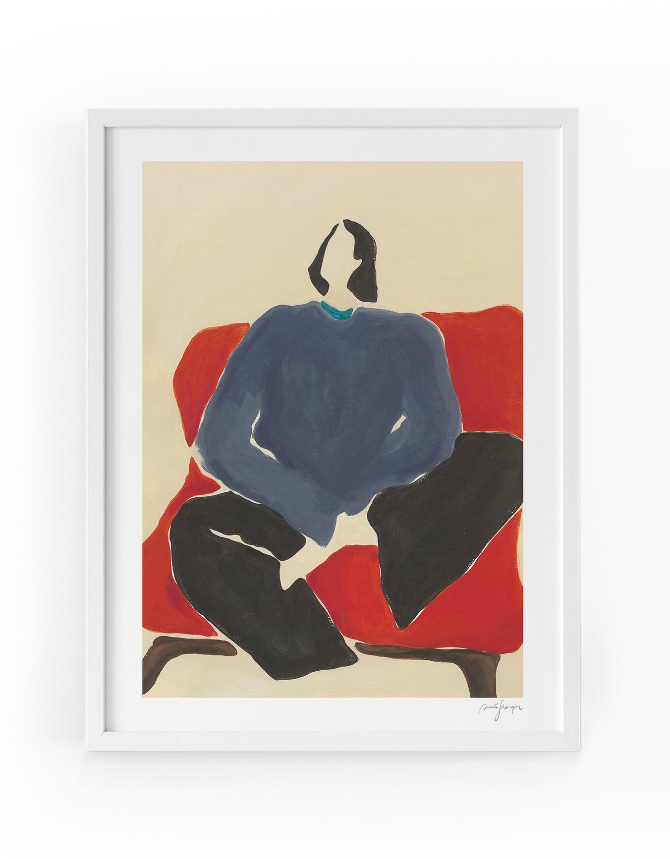 Red Sofa
