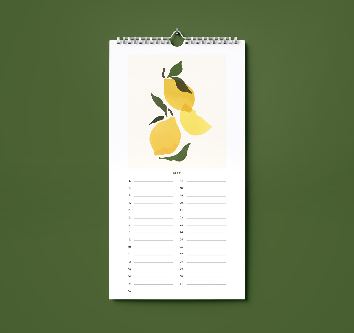 Perpetual calendar - Large