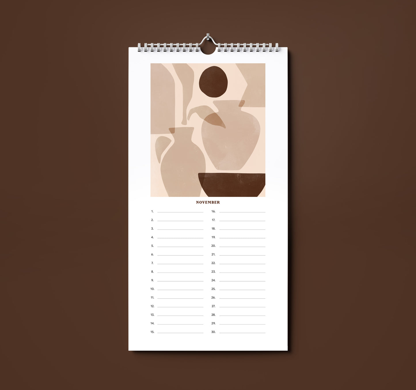 Perpetual calendar - Large