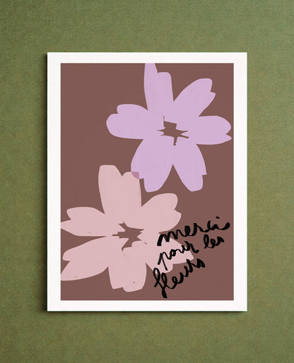 Merci Pour Les Fleurs