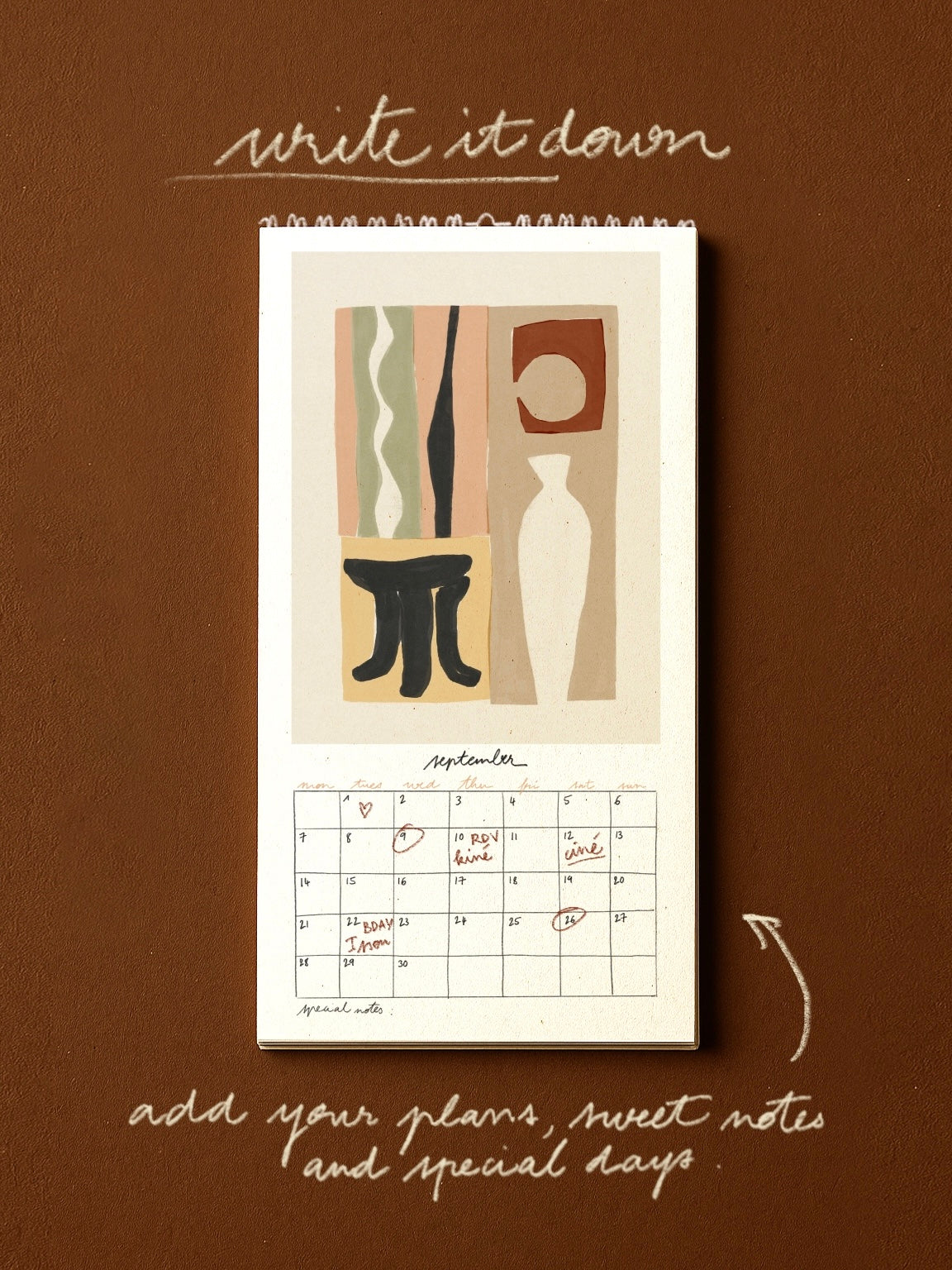 2026 Illustrated Calendar – Pre-order