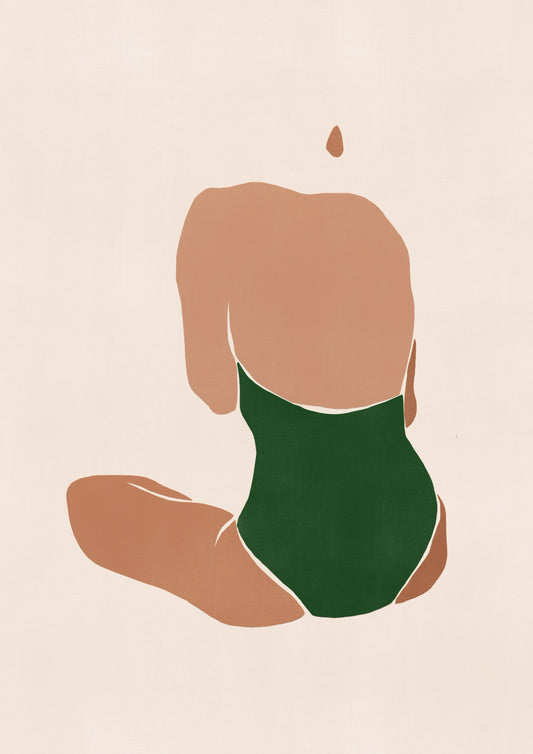 Baigneuse Verte