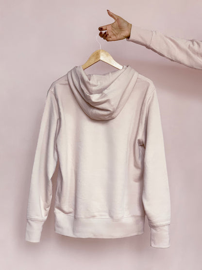 Hoodie "Douce" en coton bio - Blush